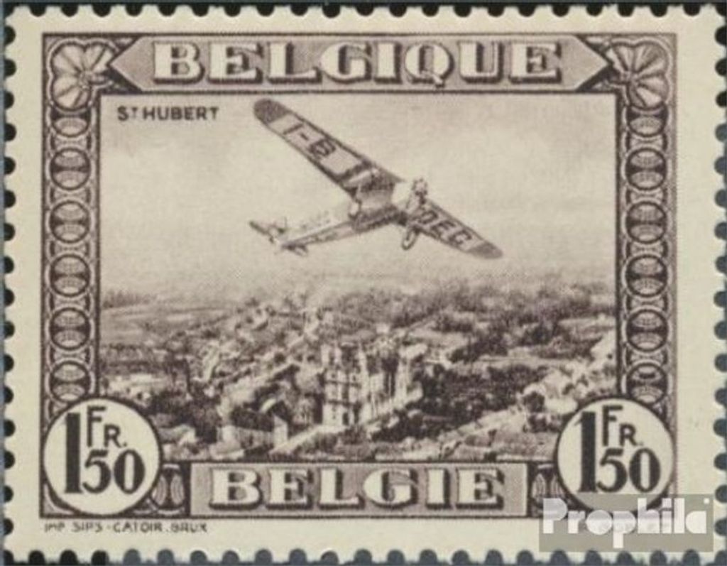Briefmarken Belgien 1930 Mi 281 mit Falz Flugpost