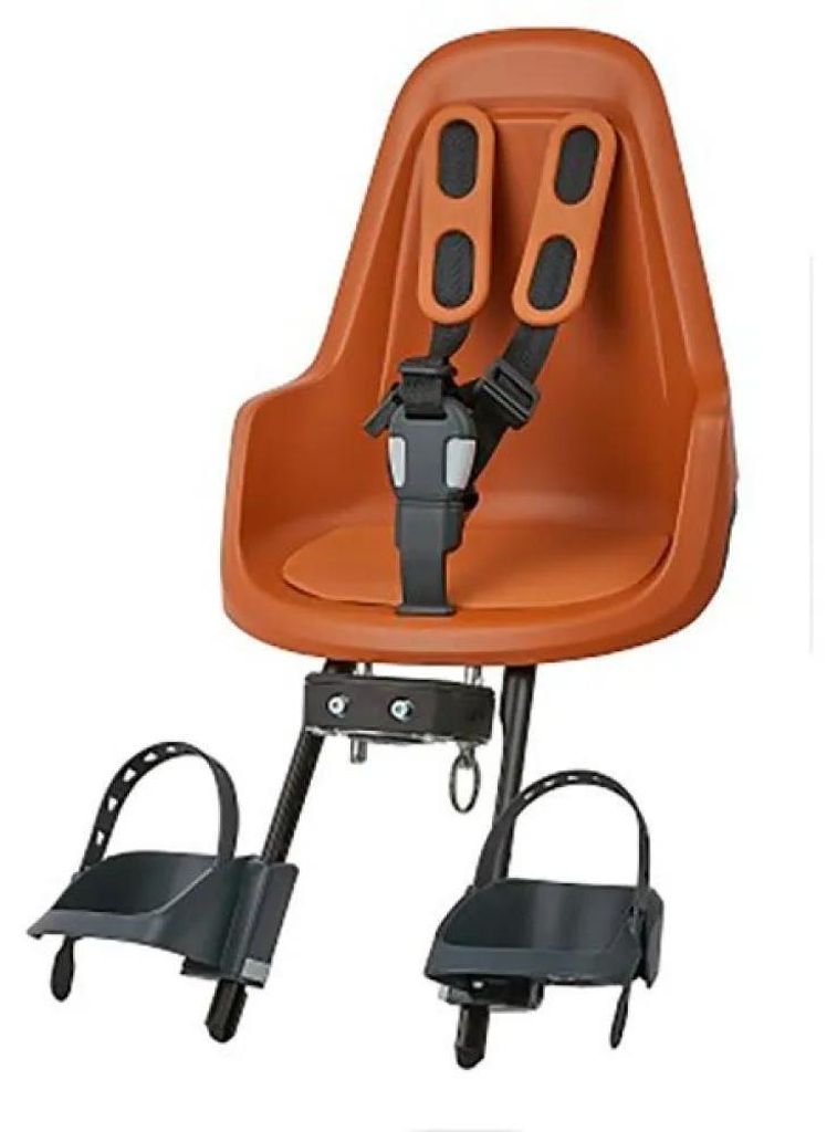 Bobike One Mini Vorderer Kindersitz Für Fahrräder Orange Produktbild 