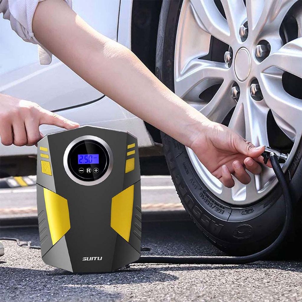 Elektrische Luftpumpe Auto Reifen Inflator Portable