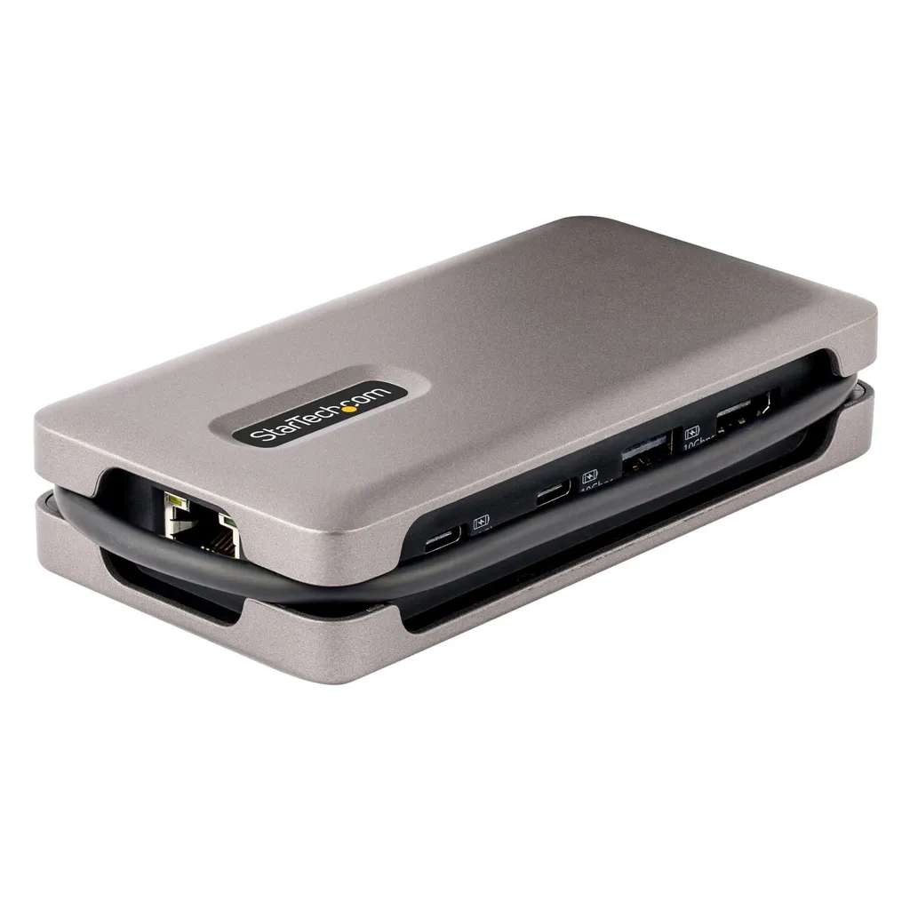 Adaptateur USB Type-C 10Gbps avec Sortie Vidéo HDMI 2.0b et Hub USB - 5