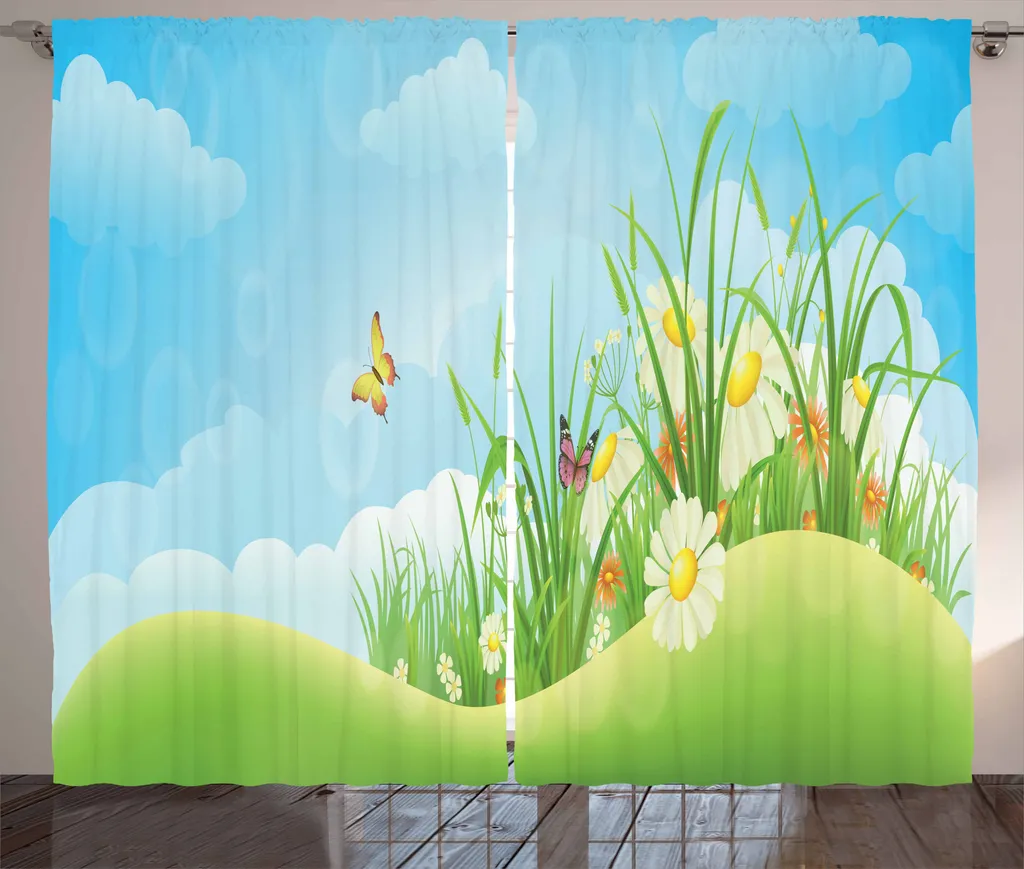Tenda Soggiorno ABAKUHAUS 280x175 Multicolore - Pronta da Appendere