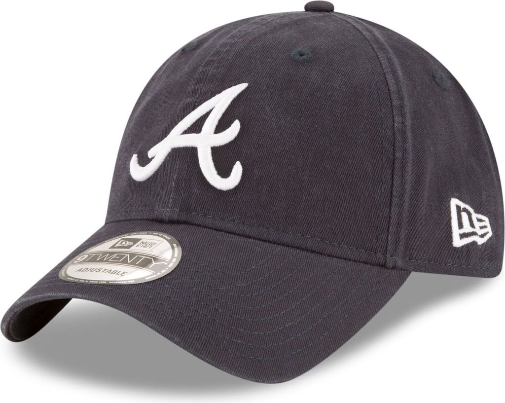 New Era 9Twenty Strapback Cap - Atlanta Braves grau