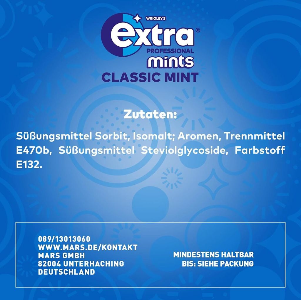 Wrigley's Extra Professional Mints Classic Obrázok produktu 