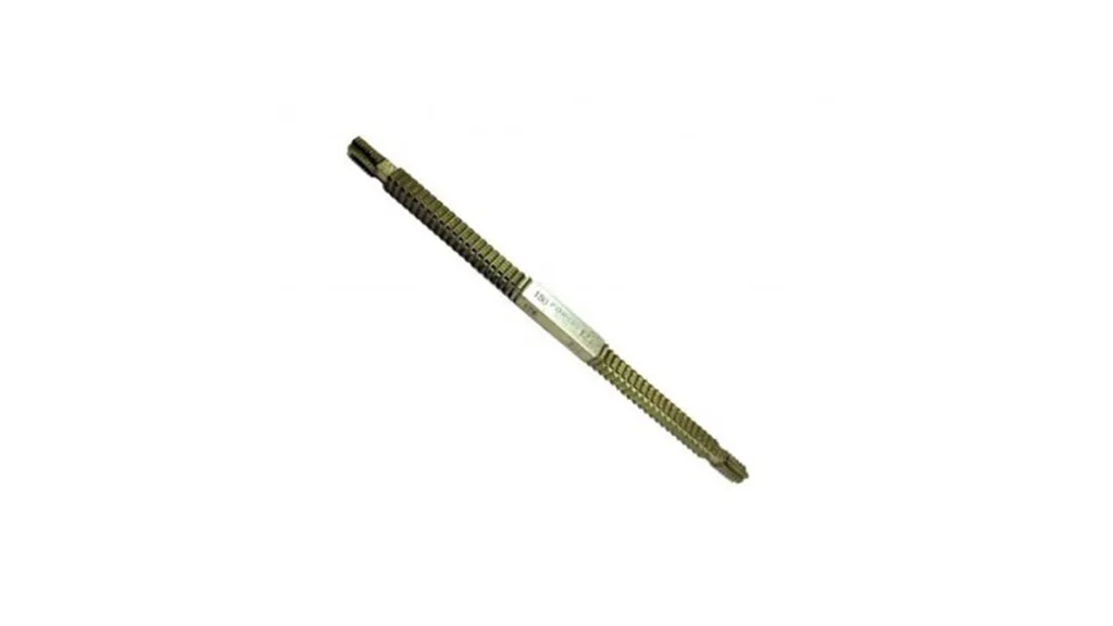 Lima per Ripristino Filetti Metrici Interni/Esterni 0.75-3mm | Acciaio HSS