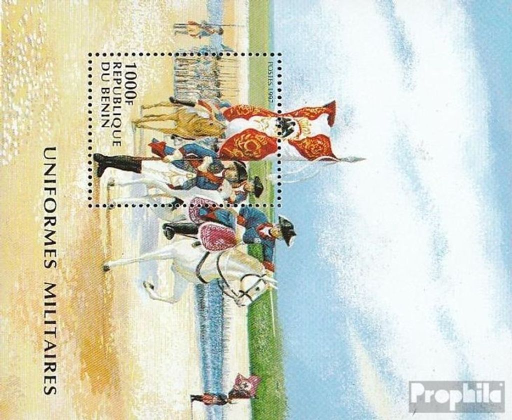 Briefmarken Benin 1997 Mi Block24 (kompl.Ausg.) postfrisch Preußische Uniformen