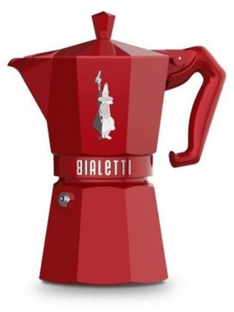Cafetière italienne 6 tasses rouge - Bialetti - 0009056 - Image du produit 