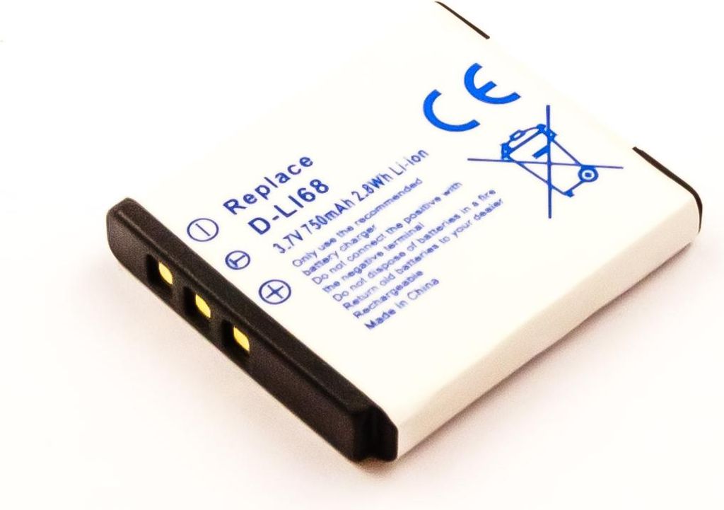 Akku für Fuji NP-50 / NP-50A, Kodak Klic-7004, Pentax D-Li68 / D-Li122