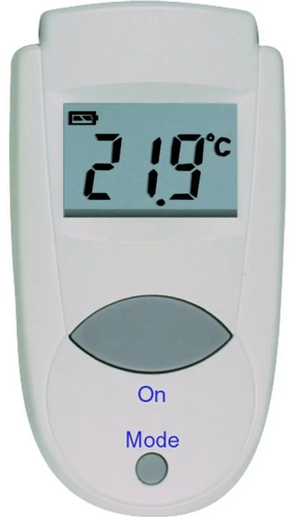 TFA Thermomètre Infrarouge MINI FLASH 31.1108 Blanc - Mesure Laser