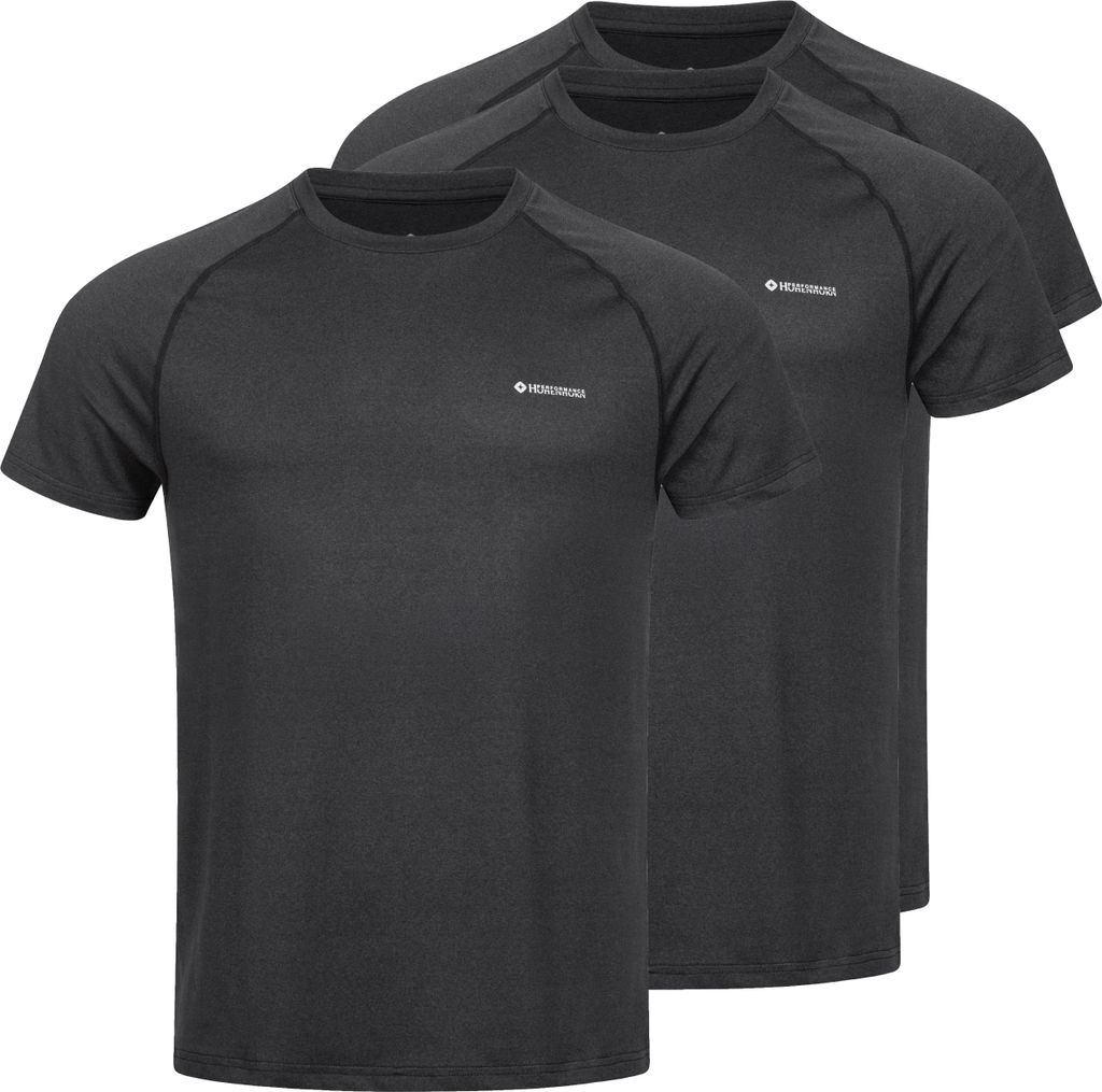 Höhenhorn Herren T-Shirt Aus Recyceltem Material - Laufshirt, Fitness-Shirt, Atmungsaktiv, Mit Logo
