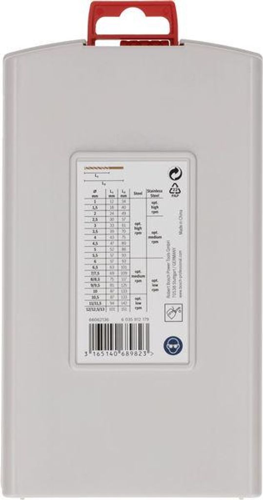 PRO Stainless Steel HSS-Co Spiralbohrer-Set, 25-tlg.