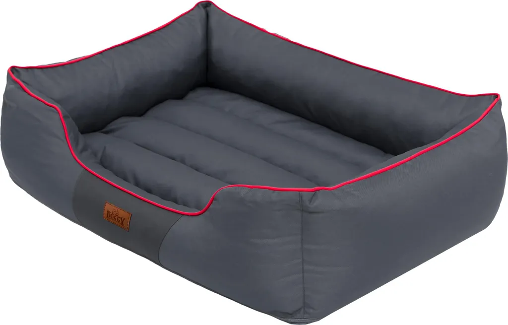 Canapé pour chien gris anti-stress 65 cm - Sommeil réparateur assuré
