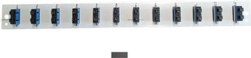Migliora la tua Fibra con il Pannello 12x SC Duplex OS2 EFB Nero