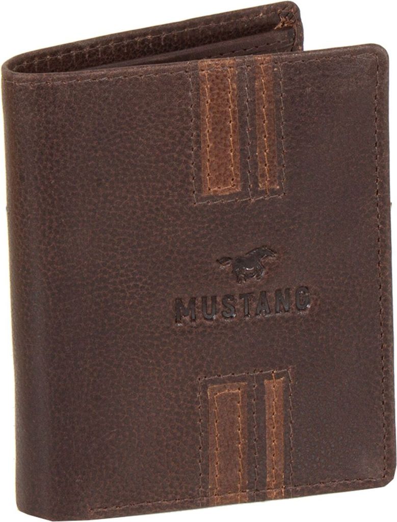 Mustang echt Leder Herren Geldbörse Portemonnaie mit RFID Produktbild 