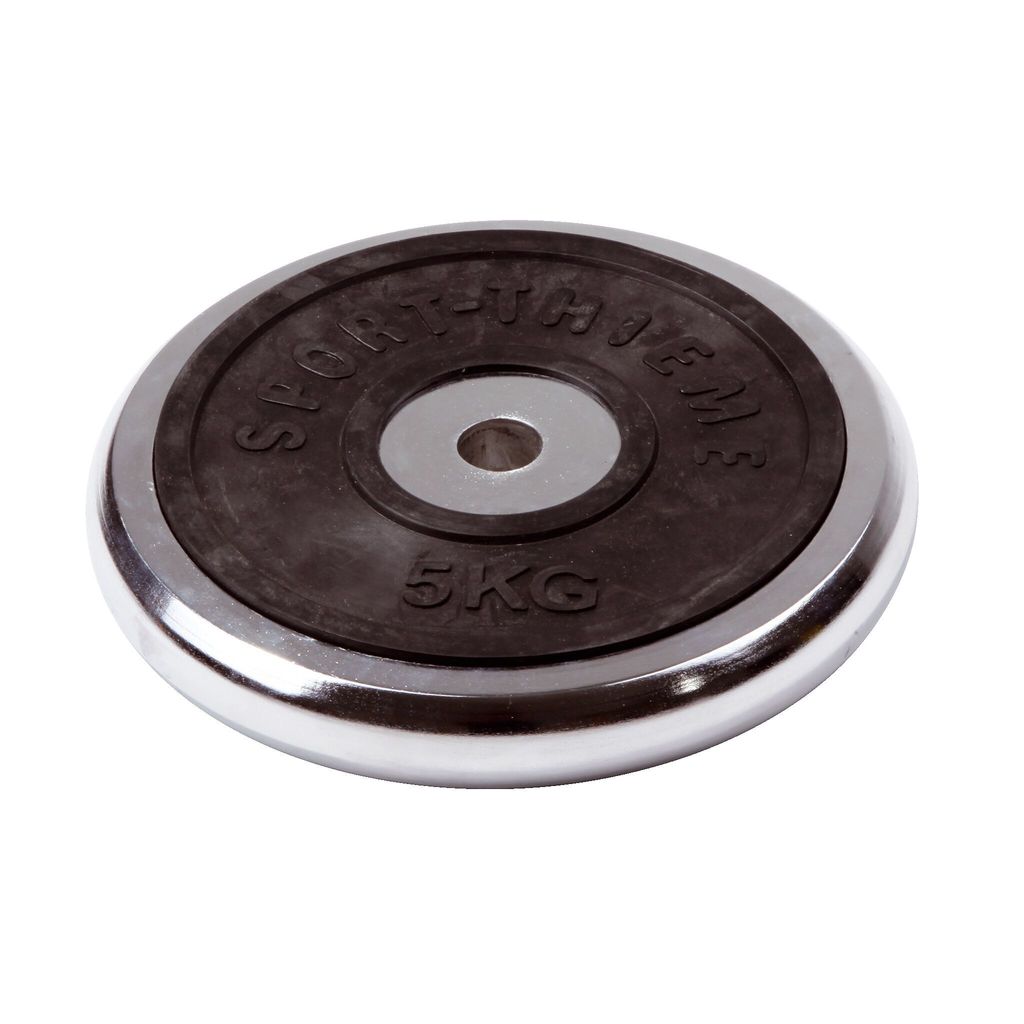Sport-Thieme Hantelscheibe "Chrom", 5 kg