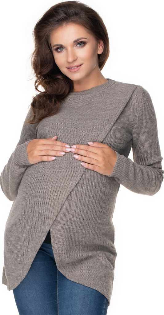 PeeKaBoo Umstandspullover für Damen Elfronsor cappuccino Universal