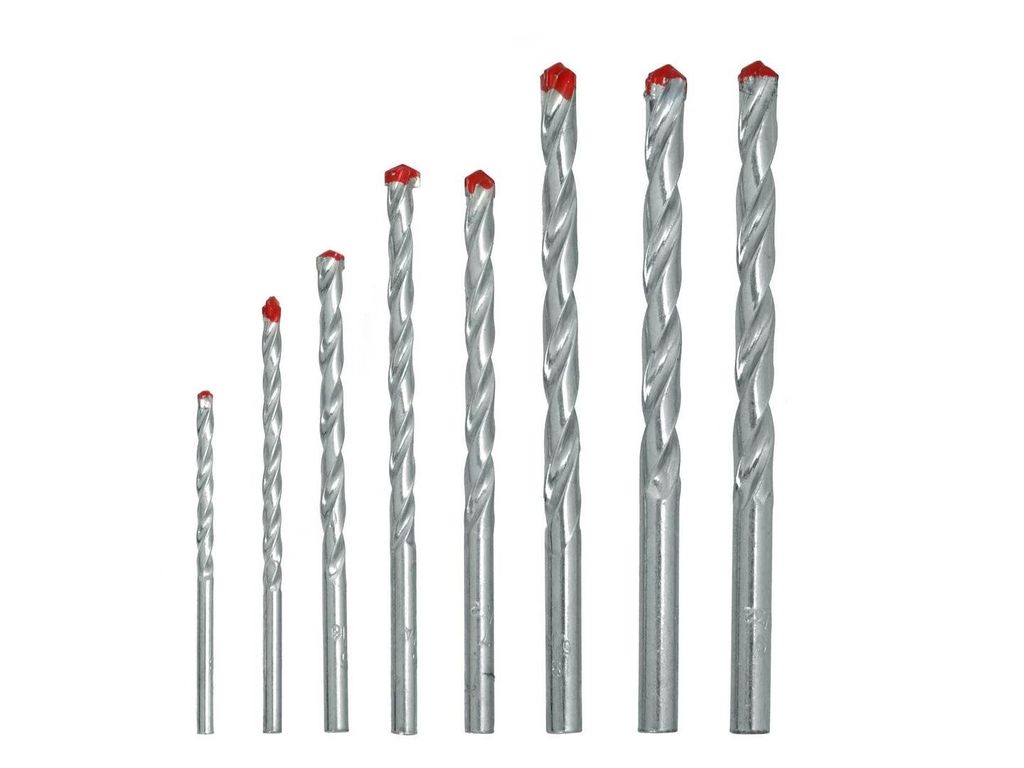 Steinbohrer Set Satz Bohrerset 3,4,5,6,7,8,9,10mm Produktbild 