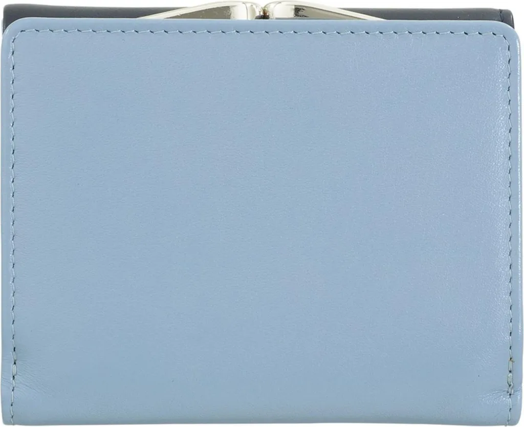 Porte-monnaie en Cuir Véritable DuDu Corsica Format Compact de 11 cm RFID - 2