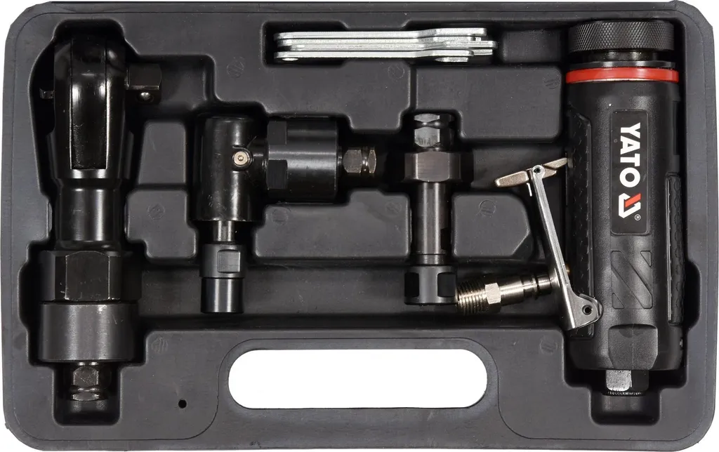 Set Pneumatico Officina 3 Utensili: Cricchetto + 2 Smerigliatrici Aria