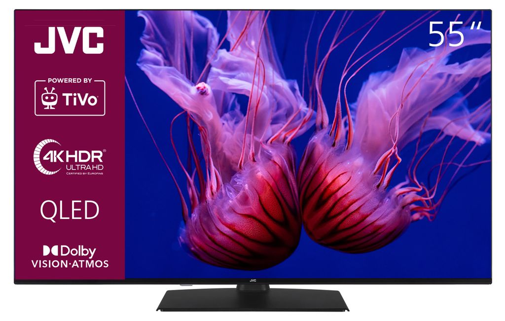 JVC LT-55VUQ3455 QLED Fernseher 55 Zoll Smart TV 4K UHD HDR Produktbild 