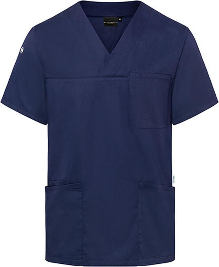 KARLOWSKY Herren Schlupfkasack ESSENTIAL V-Neck Regular Marine 5XL