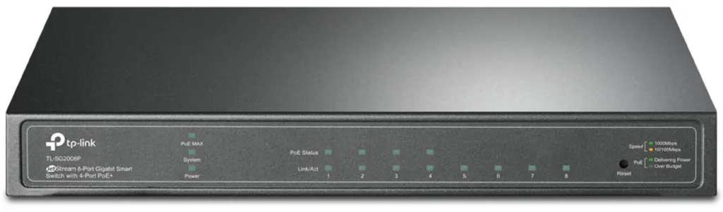 Switch PoE+ Gigabit TP-Link TL-SG2008P 8 Ports Gestion Centralisée