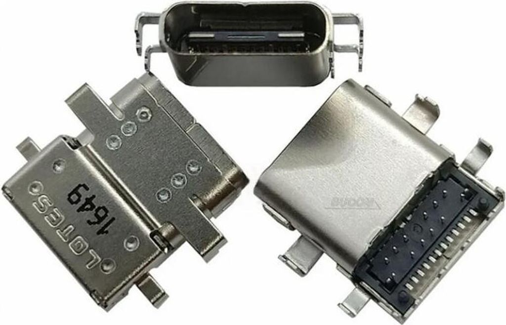 DC JACK USB-C Netzteilbuchse Strom Lade Buchse für HP Spectre X360 15-BL 15T-BL 15-BL075NR
