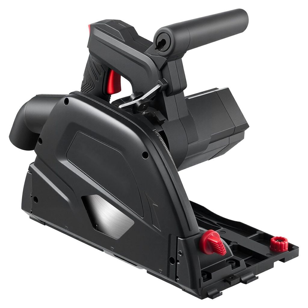 Tauchsäge - Handkreissäge 165 mm - Hartmetall-Sägeblatt 48 Zähne - Gehrungswinkel 0–45° - Schnitttiefe bis 55 mm - Für Holz & Kunststoff - ...