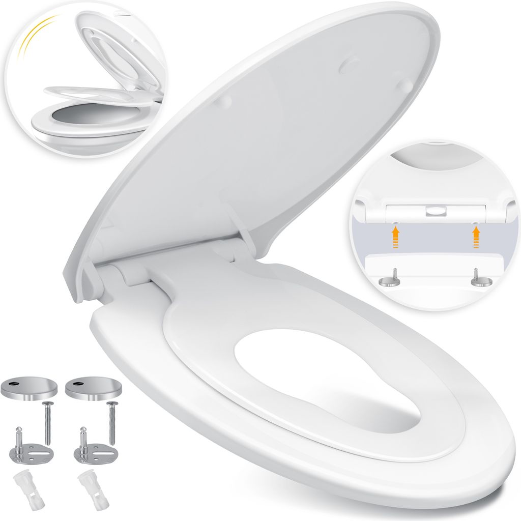KESSER® WC Sitz mit Absenkautomatik Toilettendeckel Produktbild 1