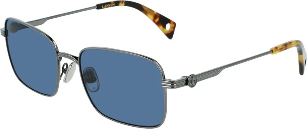 Lunettes de soleil unies Lanvin LNV104S coloris Dark Ruthenium 56mm