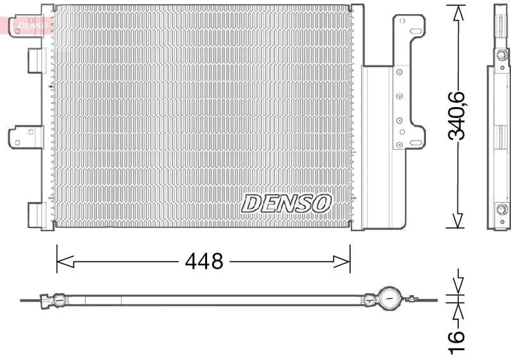 Refroidir la cabine de votre IVECO EUROCARGO : Condenseur Clim DCN12102