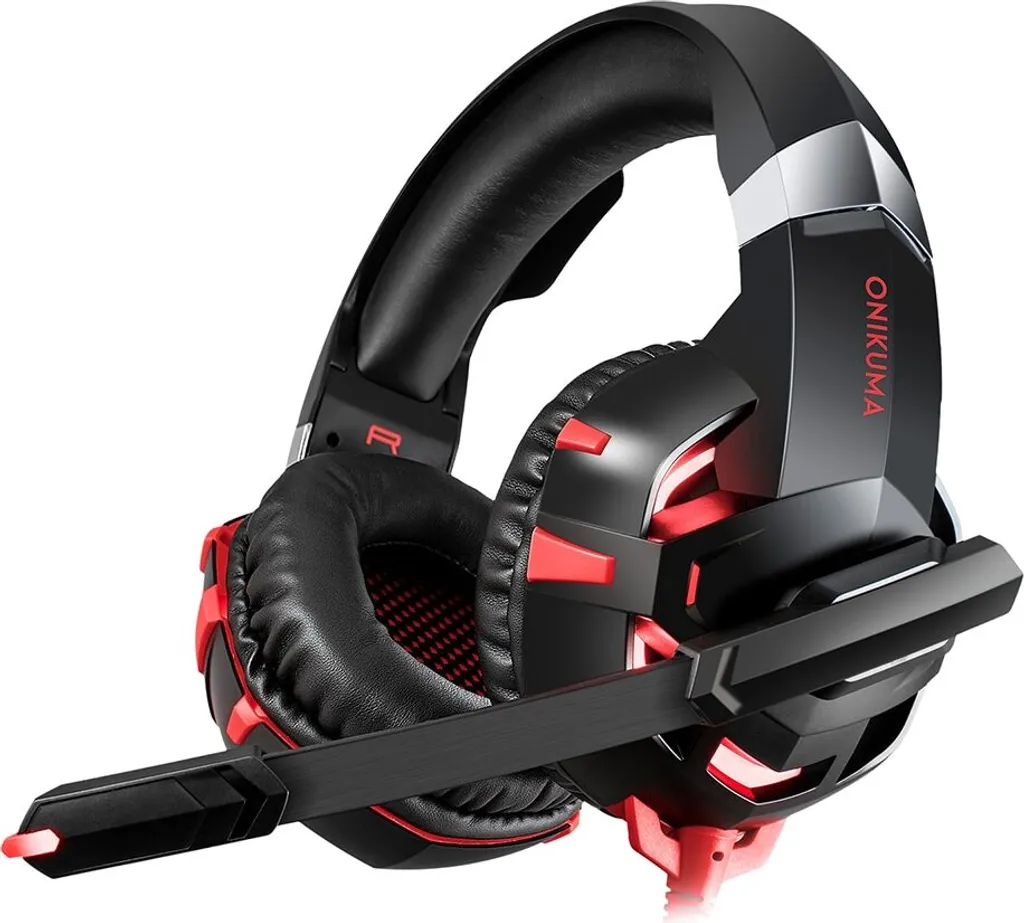 Casque de Jeu avec Micro pour PS5 et PC, Son Stéréo Basses Profondes