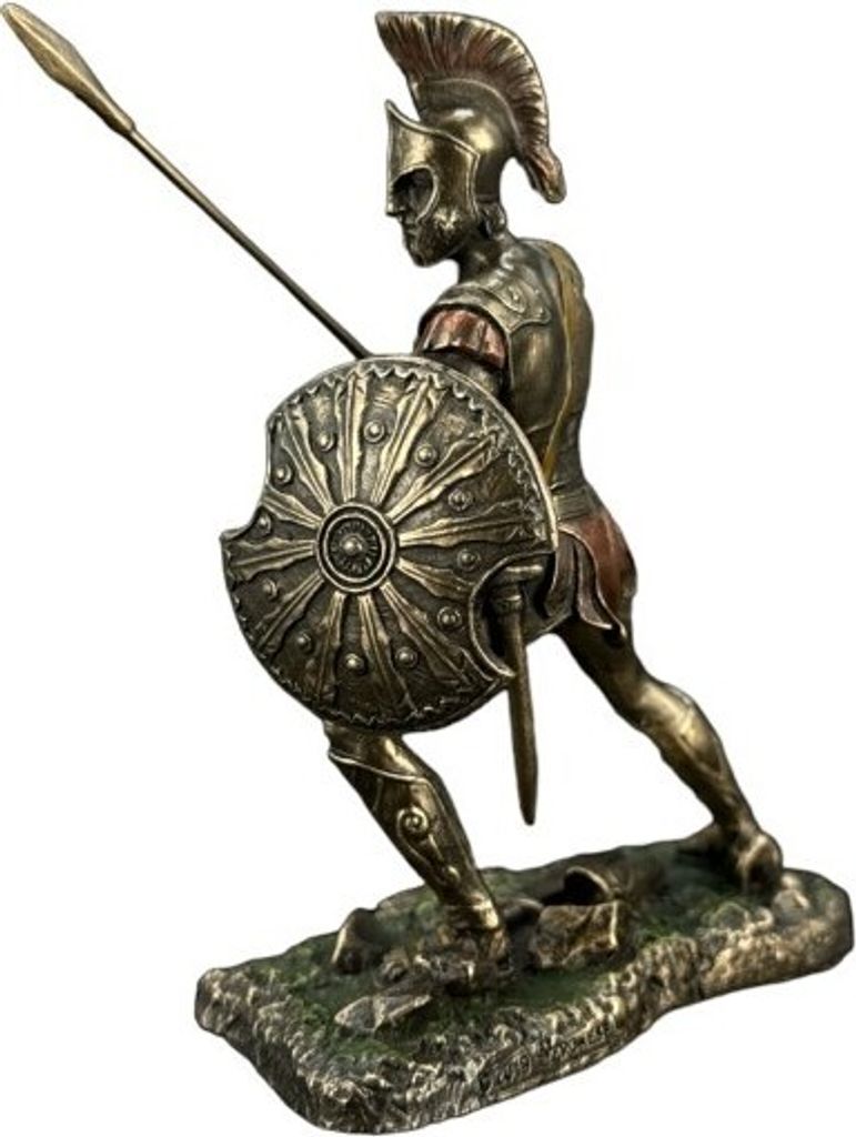 Dekoratívna soška Achilles - 14 cm soška Ručne maľovaná, Obrázok produktu 