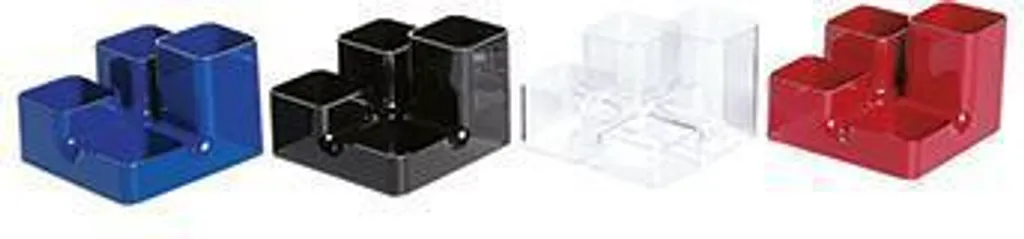 Organiseur de documents arlac® 23424 bleu royal à compartiments rigides - 3