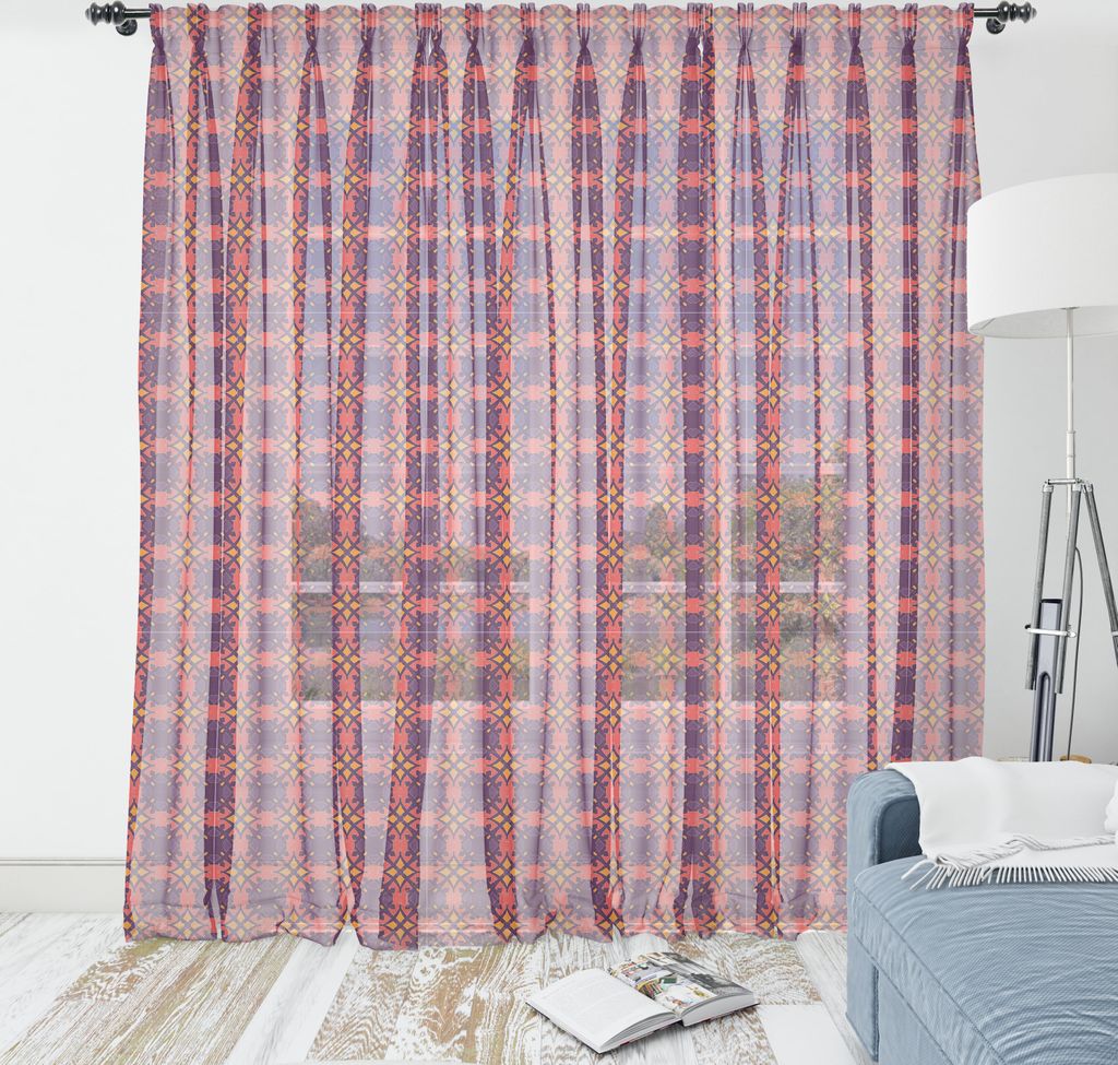 ABAKUHAUS Abstrakt Wandteppich, Vivid-Herbst-Töne Continuous Abstrakte Weinlese-Illustration, Wohnzimmer Schlafzimmer seidiges Satin Wandtuch, 274...