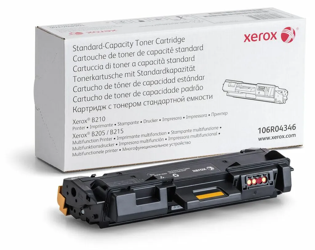 Cartouche de Toner Laser Noir Xerox 106R04346 pour Série B205 B215