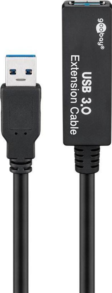 Goobay 5m USB 3.0, 5 m, USB A, USB A, USB 3.2 Gen 1 (3.1 Produktbild 