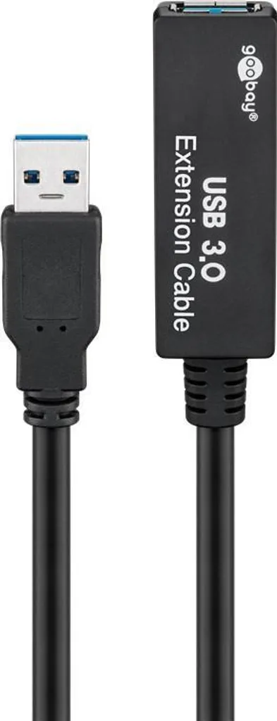 Rallonge USB 3.0 active 5m de haute qualité - Câble amplificateur de signal