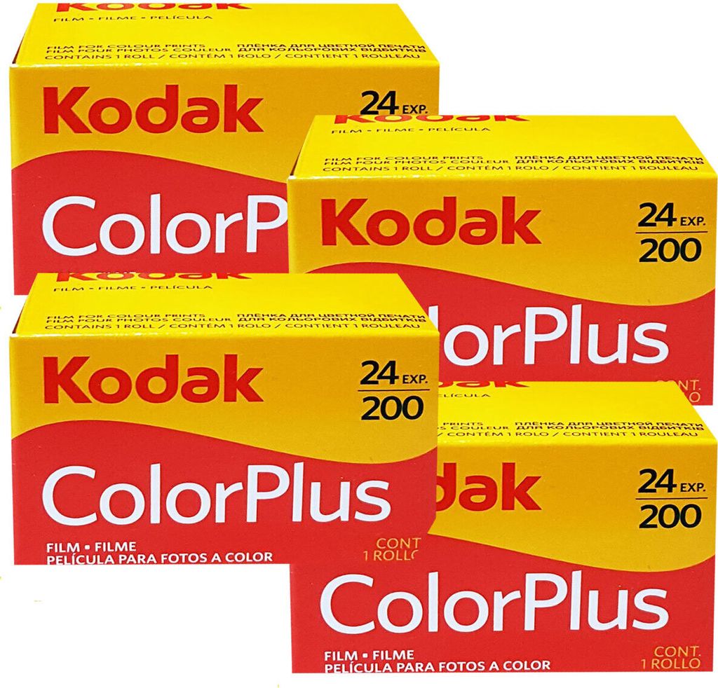 4 x Kodak Color plus 200 135/24 Produktbild 