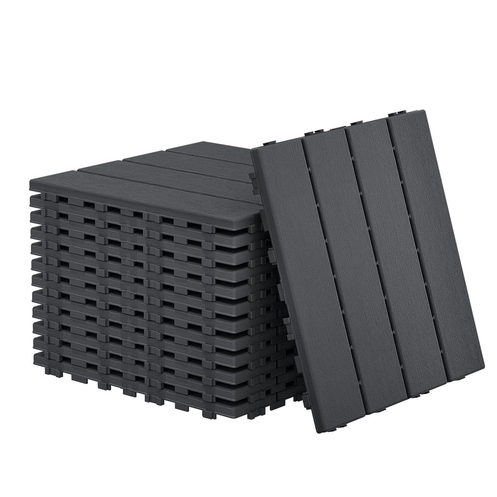 JOIEYOU Terrassenfliesen 30x30 cm Balkon Bodenbelag Produktbild 