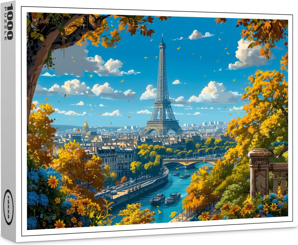 raxxa Premium-Puzzle "Paris", 1000 Teile