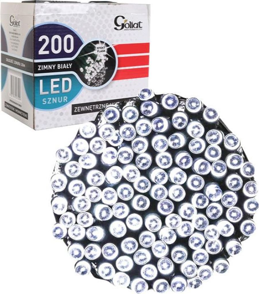 Kerstverlichting voor binnen- en buitengebruik, 200 LED's Productafbeelding 