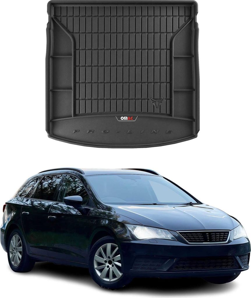 OMAC Gummi Kofferraumwanne für Seat Leon ST 2013-2020 TPE Produktbild 