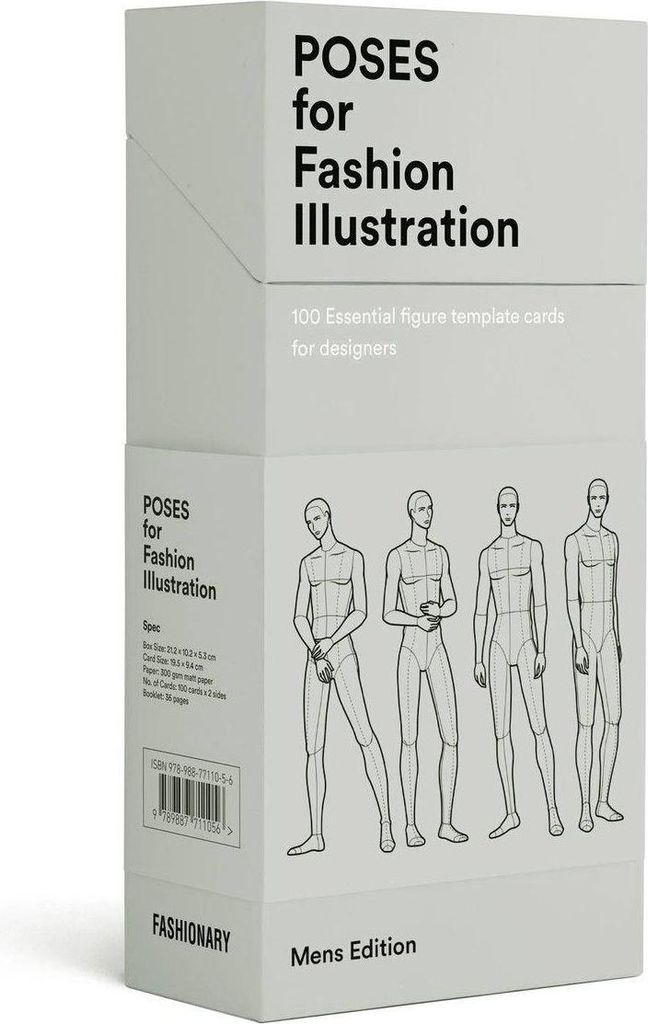 Poses For Fashion Illustration - Mens – Lingua: Inglese