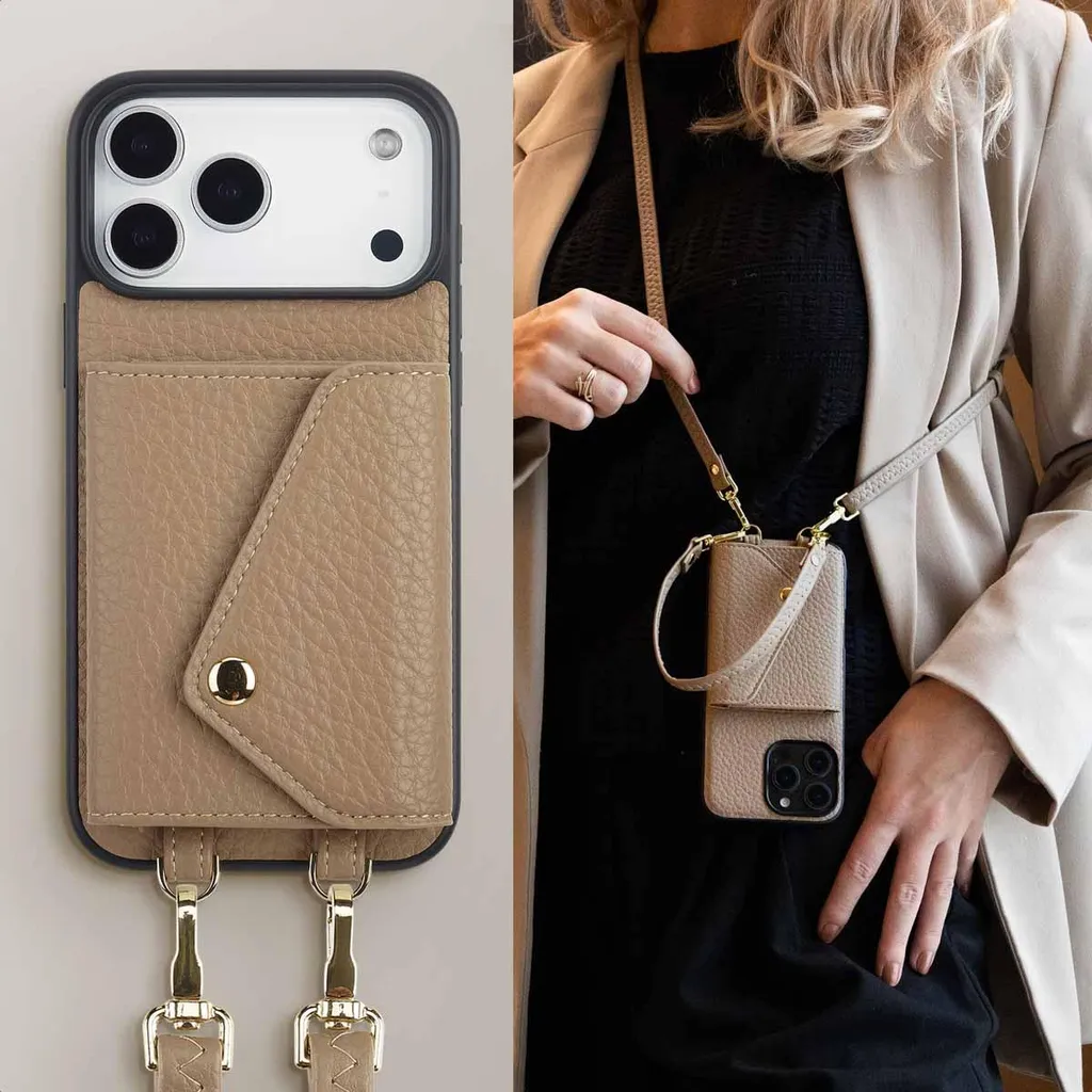 Cover Compatibile MagSafe iPhone 13 con Cerchio Magnetico Integrato - Trasparente - Italiano