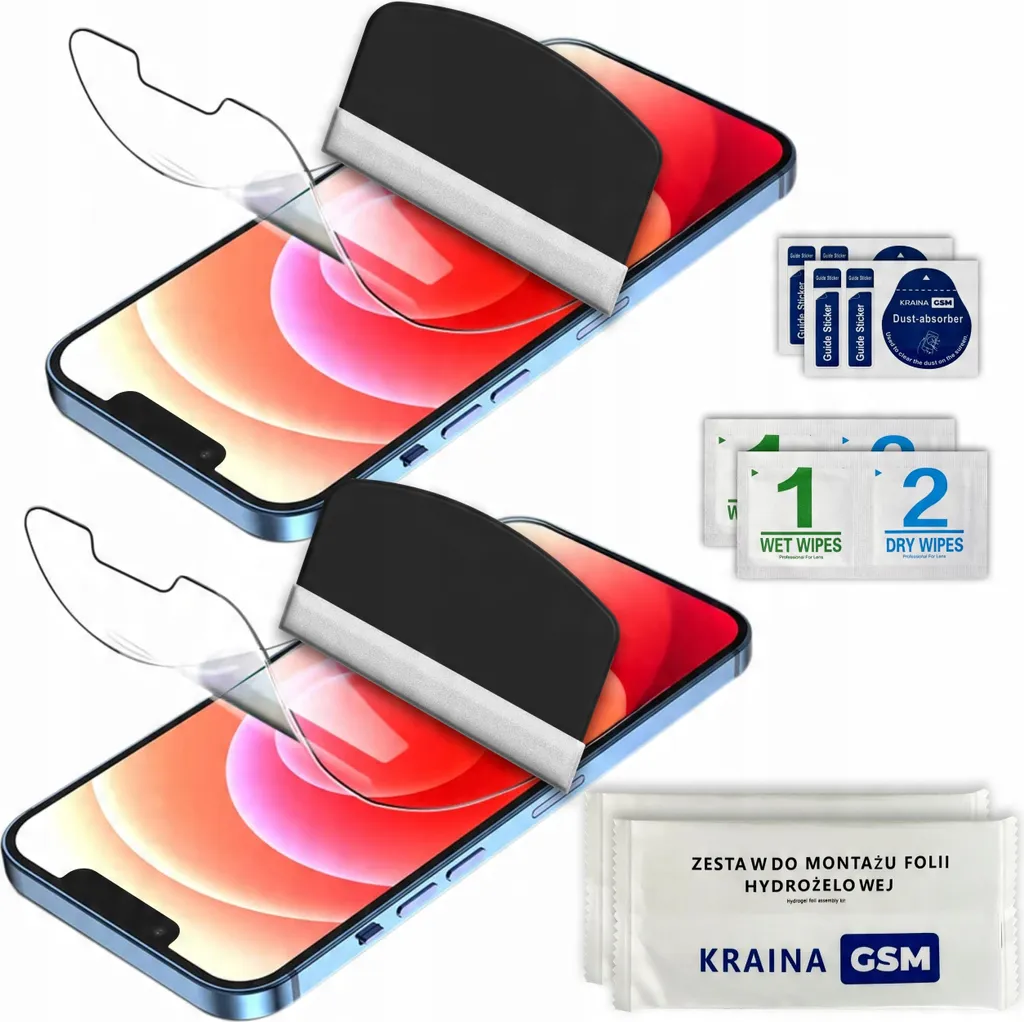2x Pellicola Idrogel 3D iPhone 14 | Protezione Schermo Rigenerante