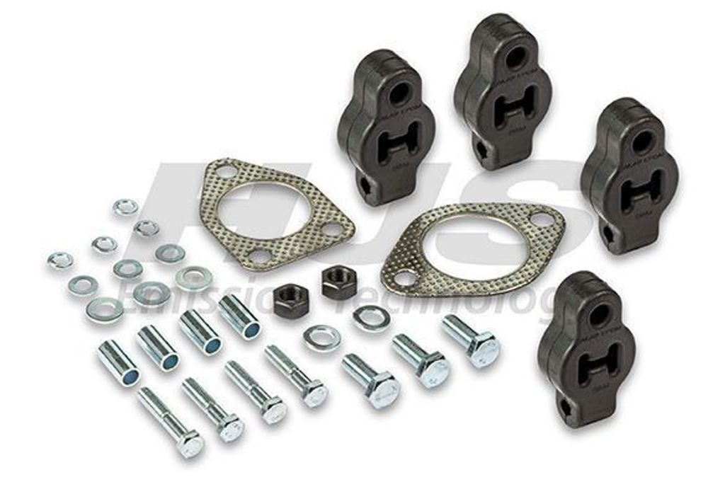 HJS 82 45 7872 Montagesatz Auspuffanlage Abgasanlage für MITSUBISHI PAJERO PININ (H6W, H7W)