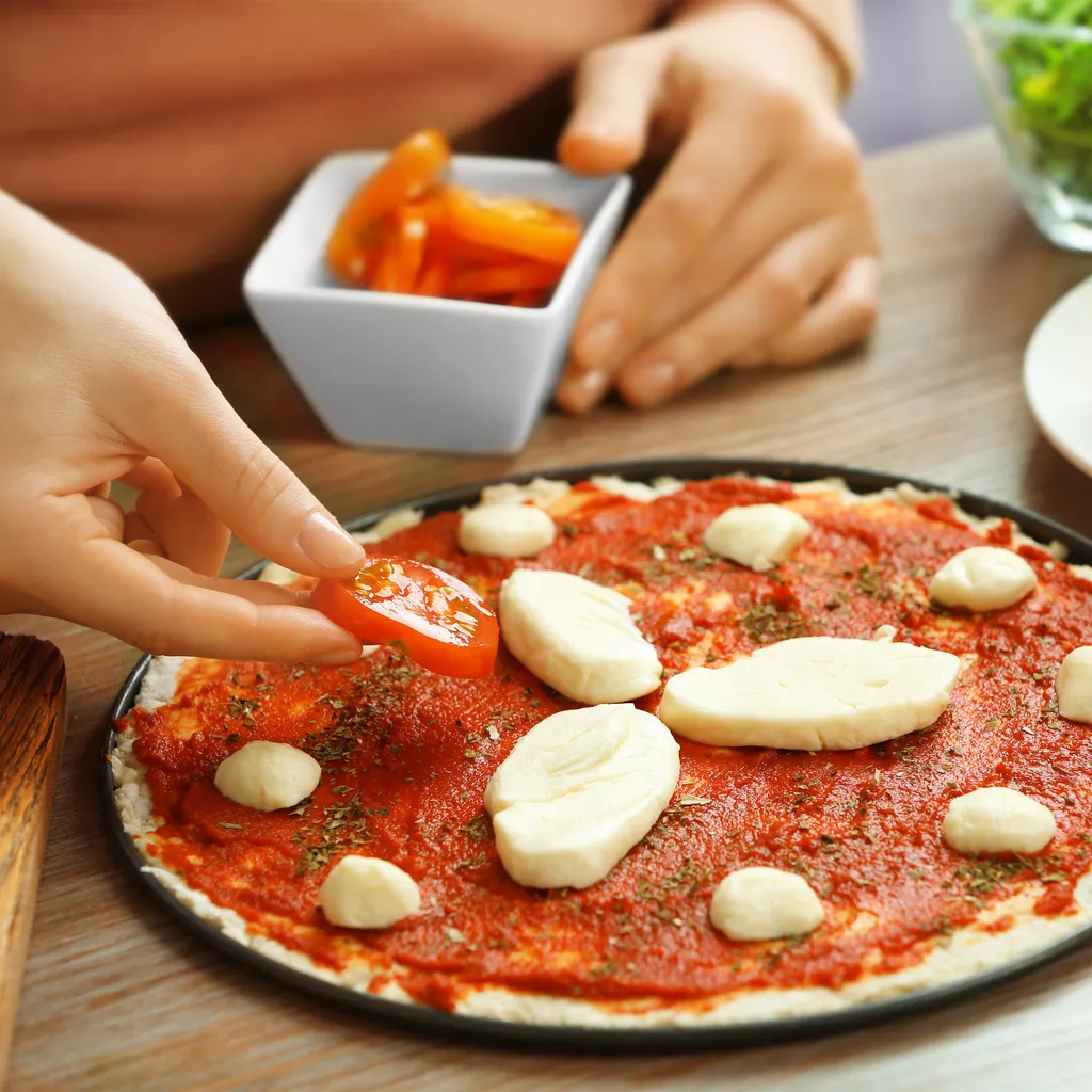 Set 20 Piatti Pizza Relaxdays in Acciaio - Cottura Croccante per Feste - 3