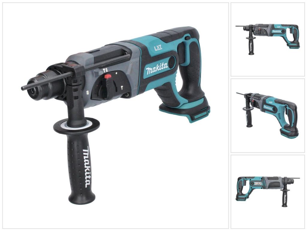Makita DHR241Z, SDS Plus, Czarny, Zielony, Przeładowanie, Zdjęcie produktu 