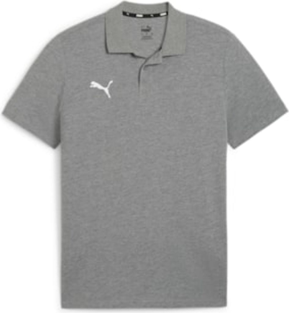PUMA teamGOAL Casuals Polo Herren grau XL
