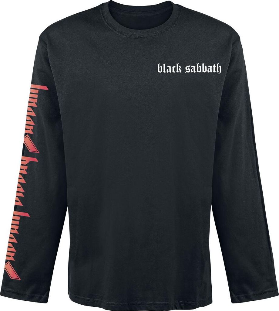 Black Sabbath Langarmshirt Herren Sabbath Bloody Sabbath schwarz M